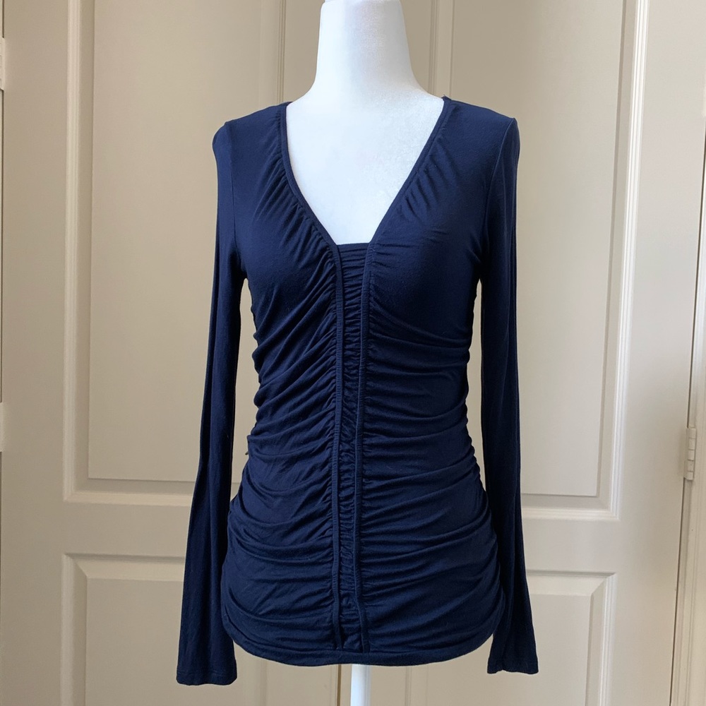 FINAL PRICE! Design History Ruched Shirt